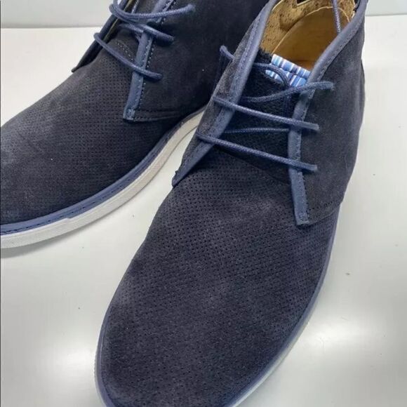 Aldo Blue Suede Chukka Boots Men's Size: US 7 UK 6 EU 39(C16) - Picture 6 of 9
